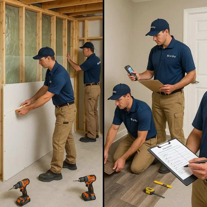 Repairs and Reconstruction process in Bayard, NM